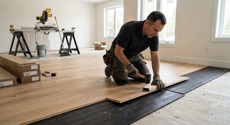 Engineered Wood Installation in Pendleton, IN