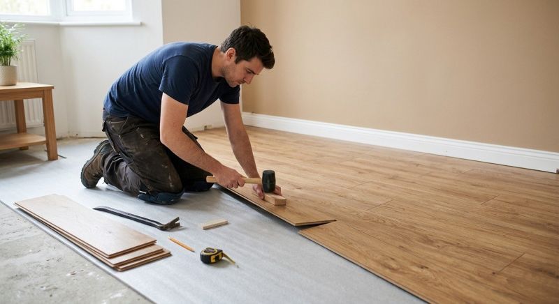 Laminate Floor Installation in Atlanta, IN