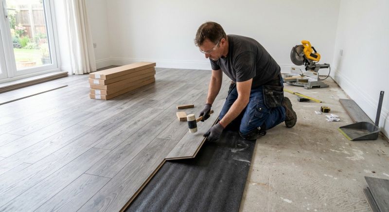 Laminate Floor Installation in Henry County, IN