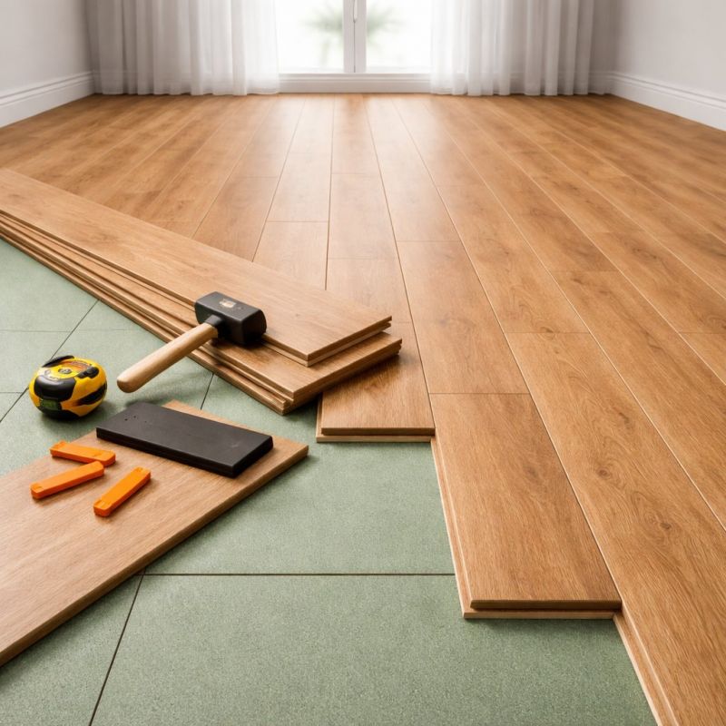 Laminate Floor Remodeling in Pendleton, IN