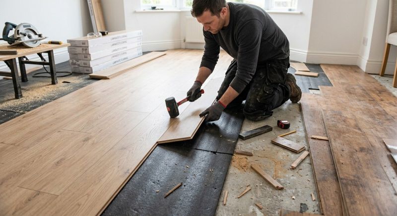 Laminate Floor Replacement in Cicero, IN