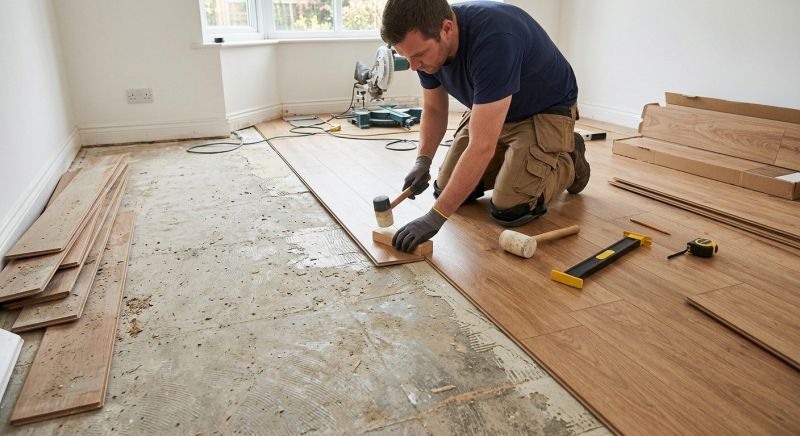 Laminate Floor Replacement in Fishers, IN