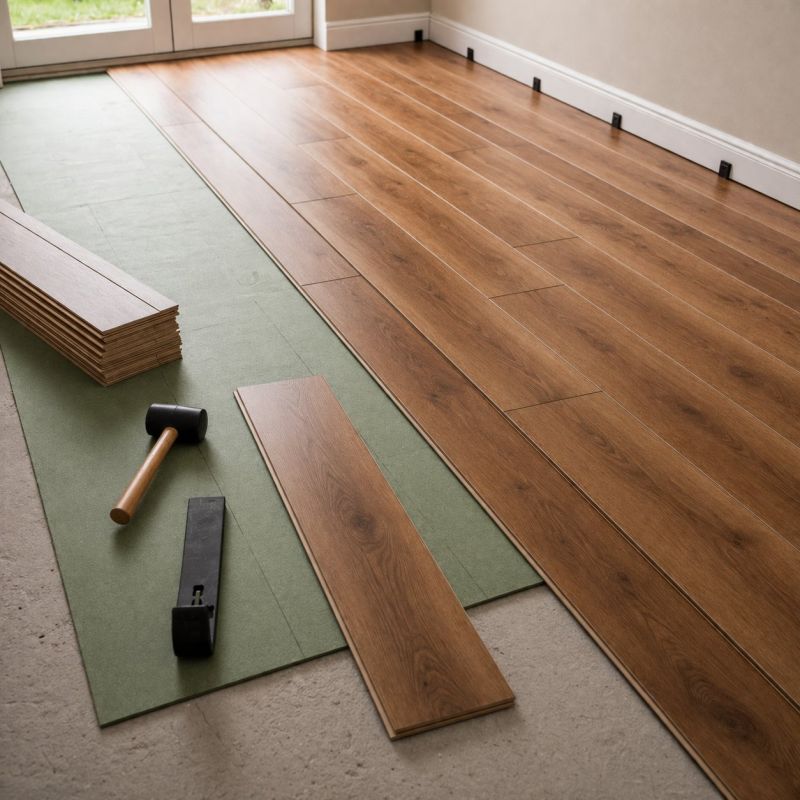 Laminate Floor Replacement in Hamilton County, IN