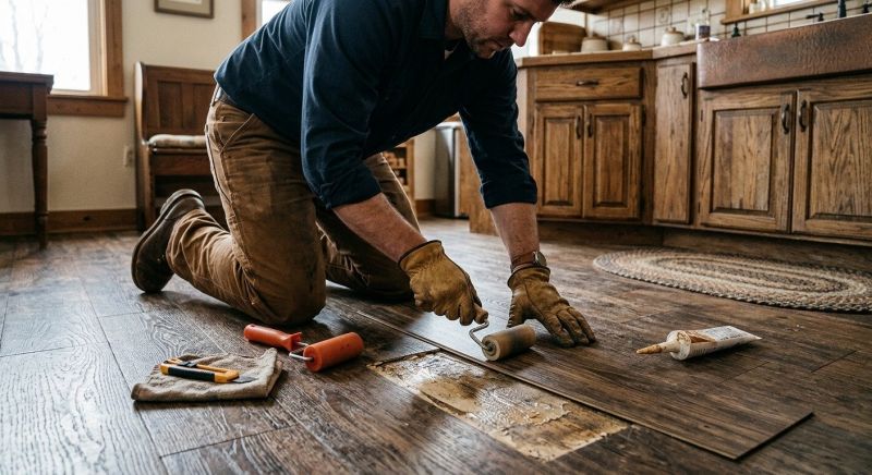 Linoleum Floor Installation in Cicero, IN