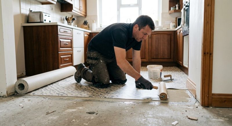 Linoleum Floor Installation in Fortville, IN