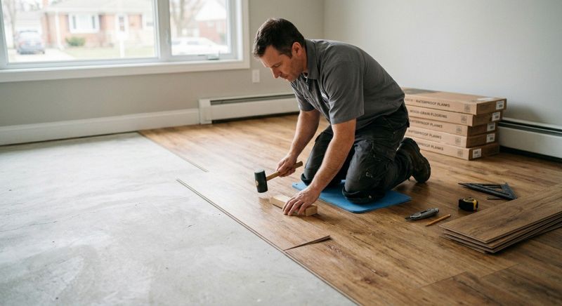 Linoleum Floor Installation in Greenfield, IN