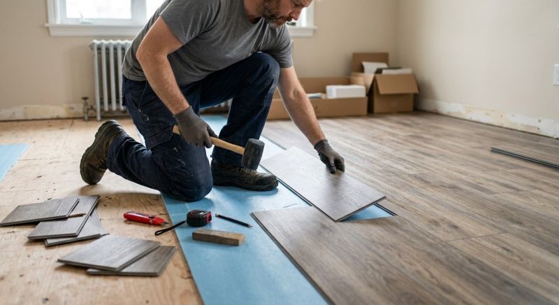 Linoleum Floor Installation in Henry County, IN
