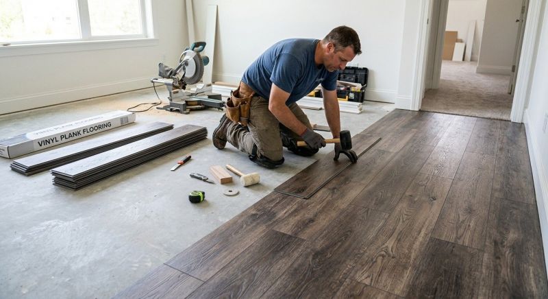 Linoleum Floor Installation in Madison County, IN