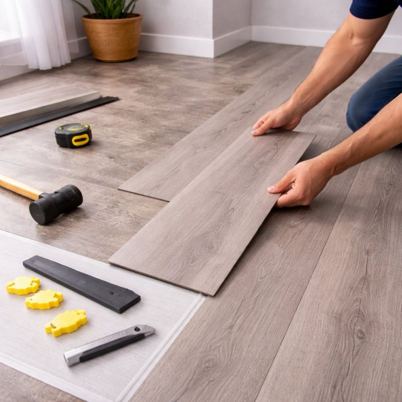 Lvt Flooring Installation in New Castle, IN