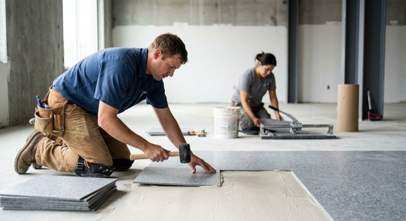 Lvt Flooring Installation in Noblesville, IN