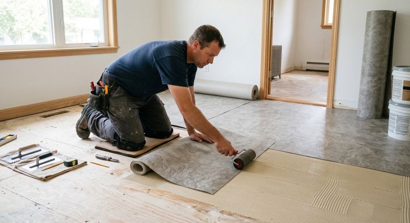 Sheet Flooring Installation in Madison County, IN
