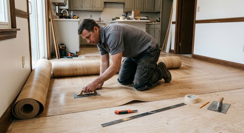 Sheet Flooring Installation in Noblesville, IN