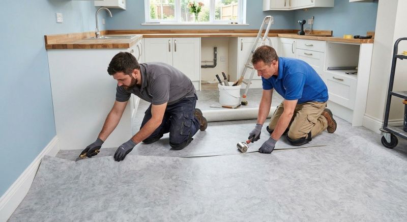 Sheet Linoleum Installation in Pendleton, IN