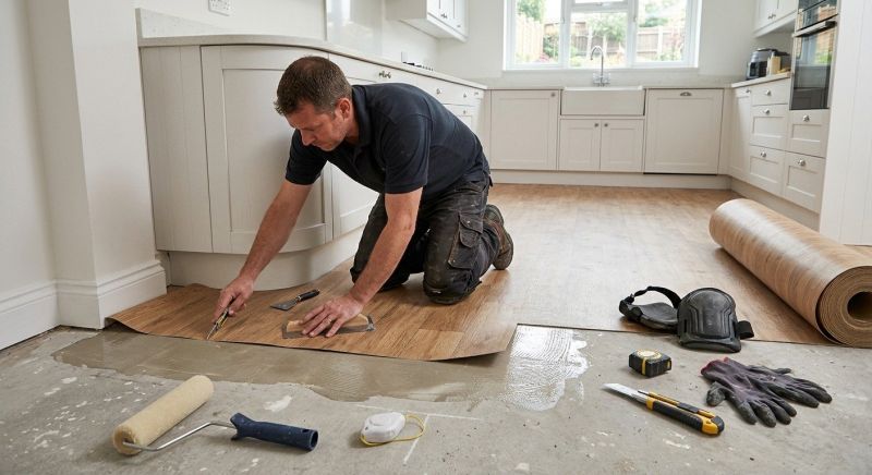 Sheet Linoleum Installation in Pendleton, IN
