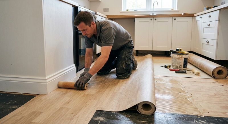Sheet Linoleum Installation in Mc Cordsville, IN