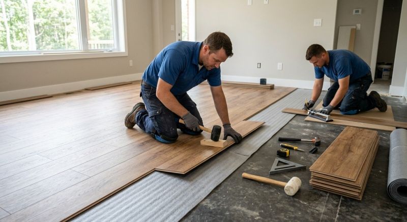 Vinyl Flooring Installation in Cicero, IN