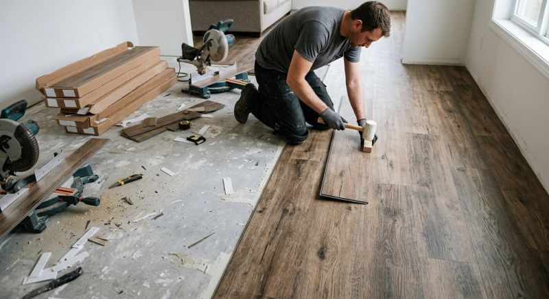 Vinyl Flooring Installation in Lapel, IN