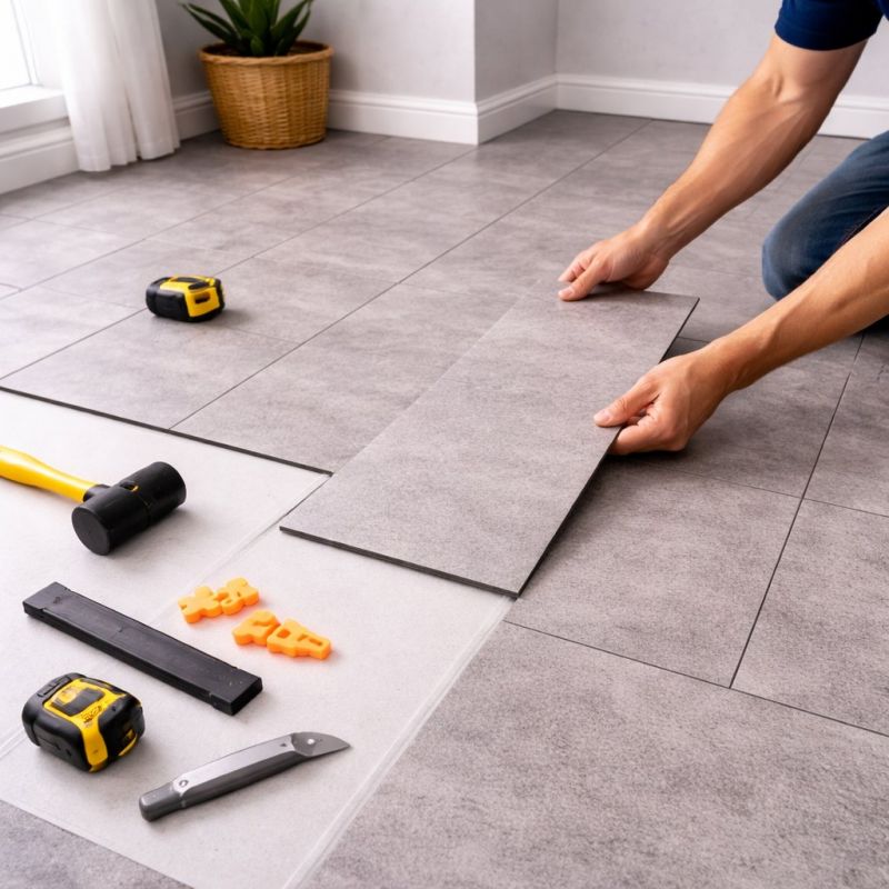 Vinyl Tile Replacement in Pendleton, IN